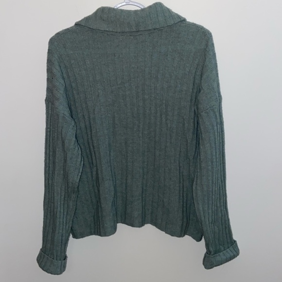 NWOT Madewell Oversize-Collar Wool Blend Cardigan Sweater in size L - Picture 6 of 8